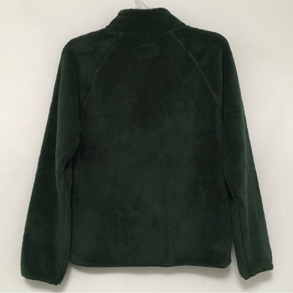 Goodfellow & Co. Mens Size M Green Soft Fleece Full Zip Jacket Pockets - Picture 6 of 7